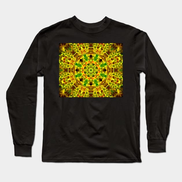 Circular pattern Long Sleeve T-Shirt by Guardi